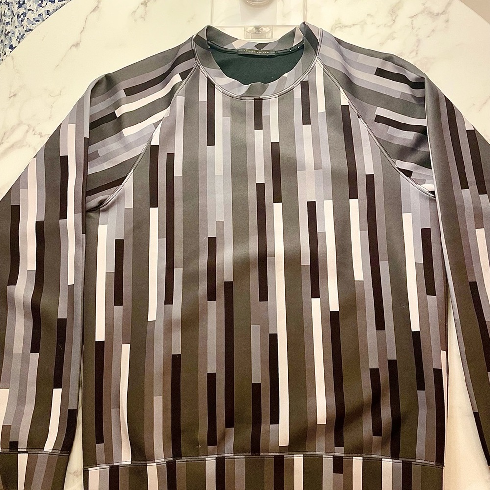 CHRISTOPHER KANE NEOPRENE SWEATER